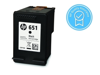 HP 651 Atramentová kazeta Black (C2P10AE) KRÁTKA DOBA SPOTREBY Exsp.: 05 2026